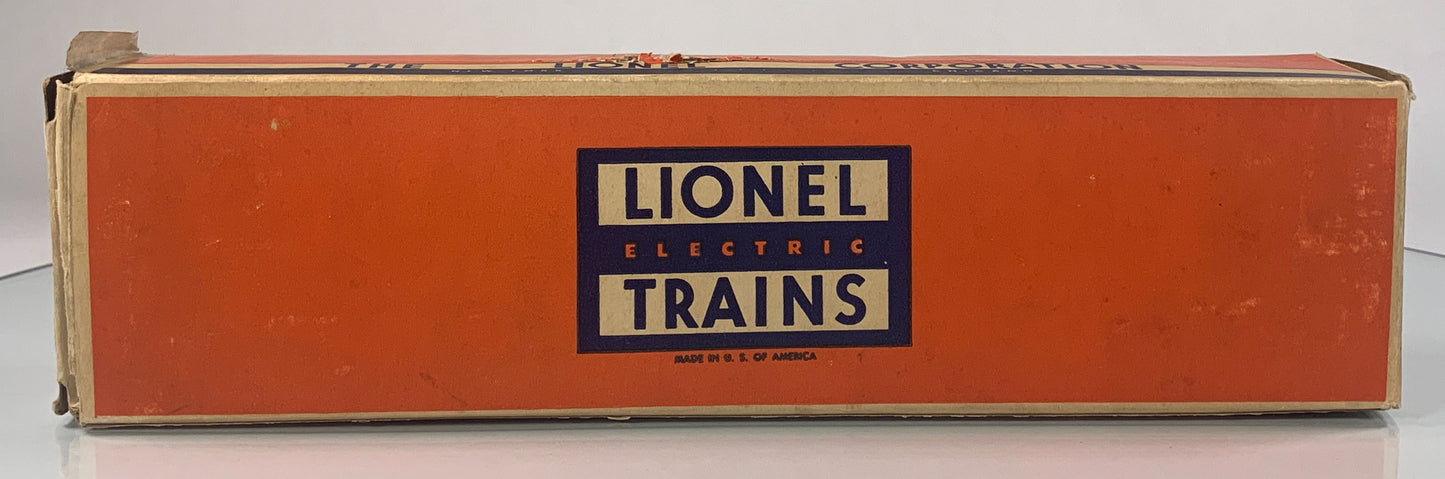 LIONEL • O GAUGE • 1956 Postwar 6467 (Miscellaneous) Bulkhead Car • Original Box • VERY GOOD COND