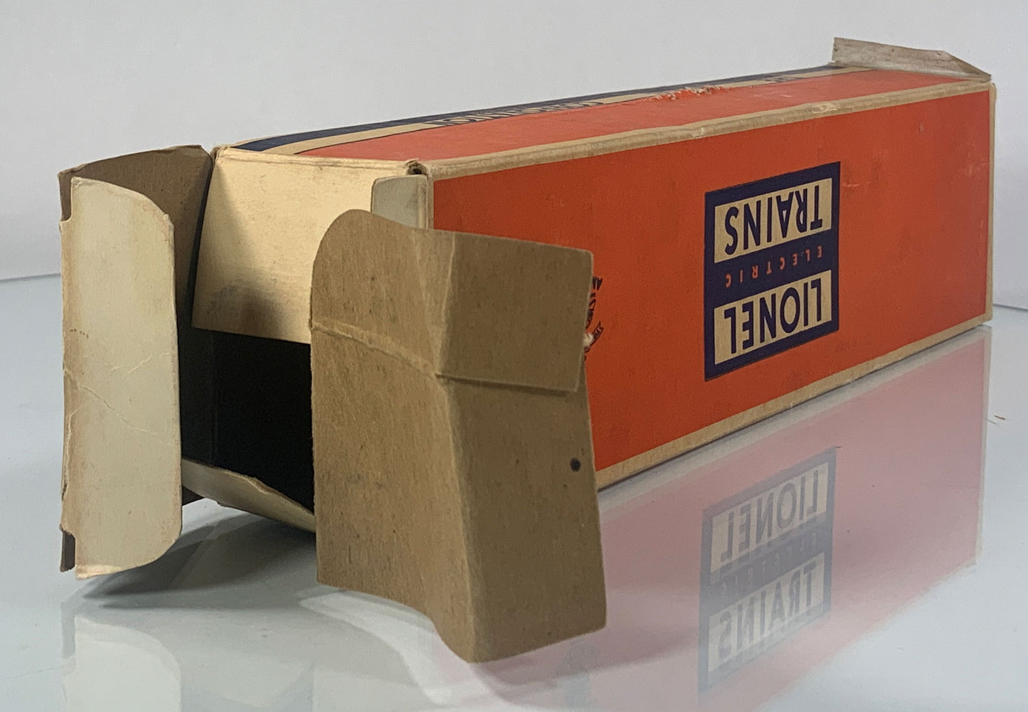 LIONEL • O GAUGE • 1956 Postwar 6467 (Miscellaneous) Bulkhead Car • Original Box • VERY GOOD COND