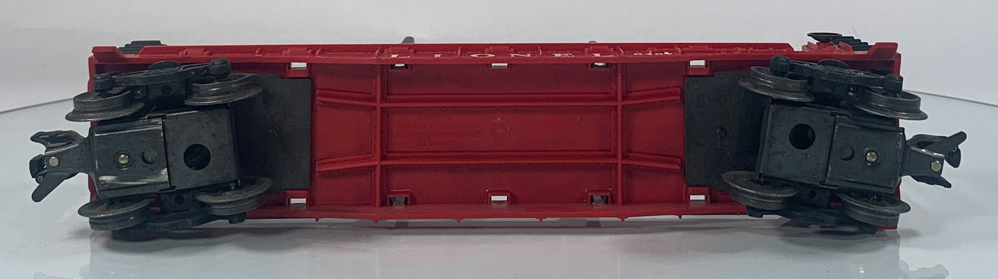 LIONEL • O GAUGE • 1956 Postwar 6467 (Miscellaneous) Bulkhead Car • Original Box • VERY GOOD COND
