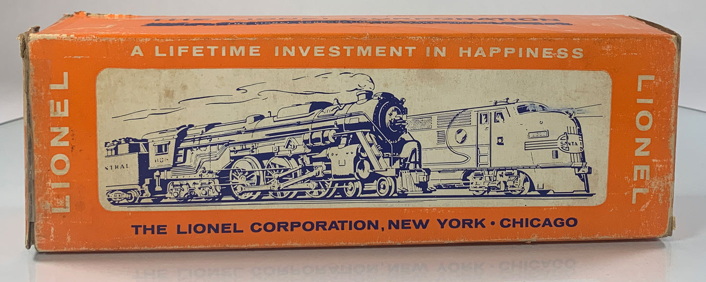LIONEL • O GAUGE • 1962-1963 Postwar 6512 Cherry Picker Car • Original Box • EX COND