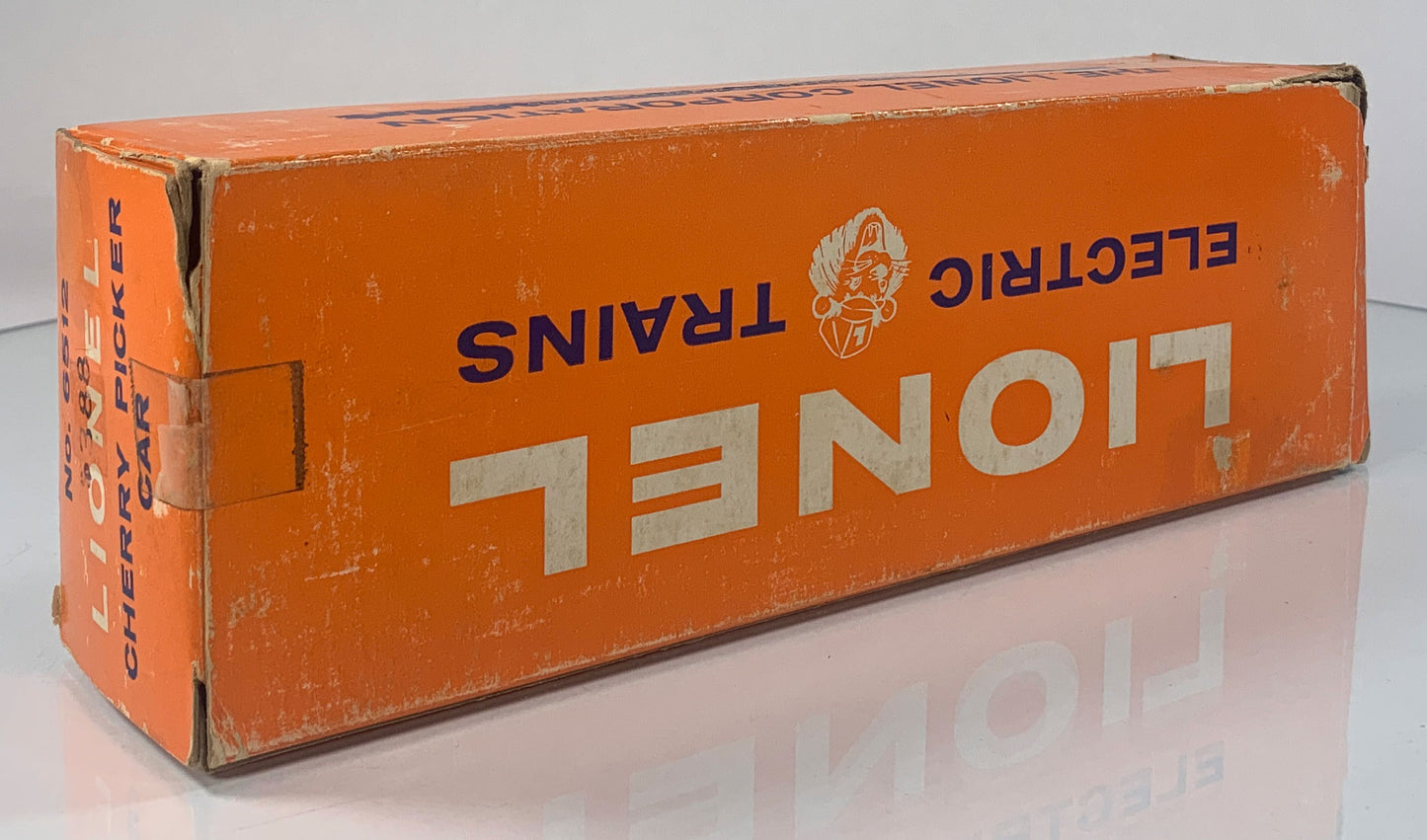 LIONEL • O GAUGE • 1962-1963 Postwar 6512 Cherry Picker Car • Original Box • EX COND