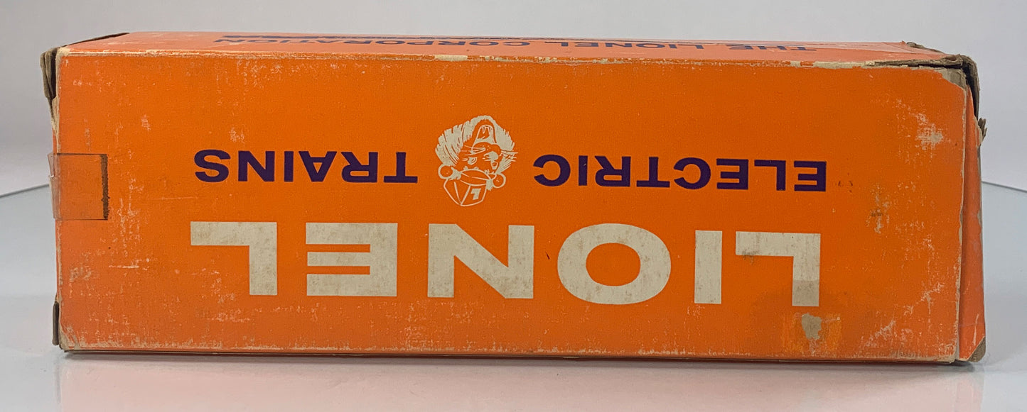 LIONEL • O GAUGE • 1962-1963 Postwar 6512 Cherry Picker Car • Original Box • EX COND