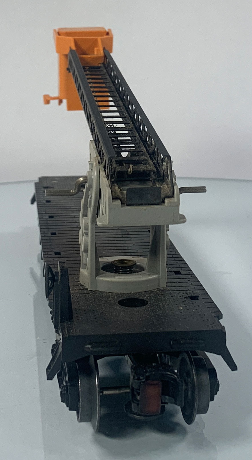 LIONEL • O GAUGE • 1962-1963 Postwar 6512 Cherry Picker Car • Original Box • EX COND