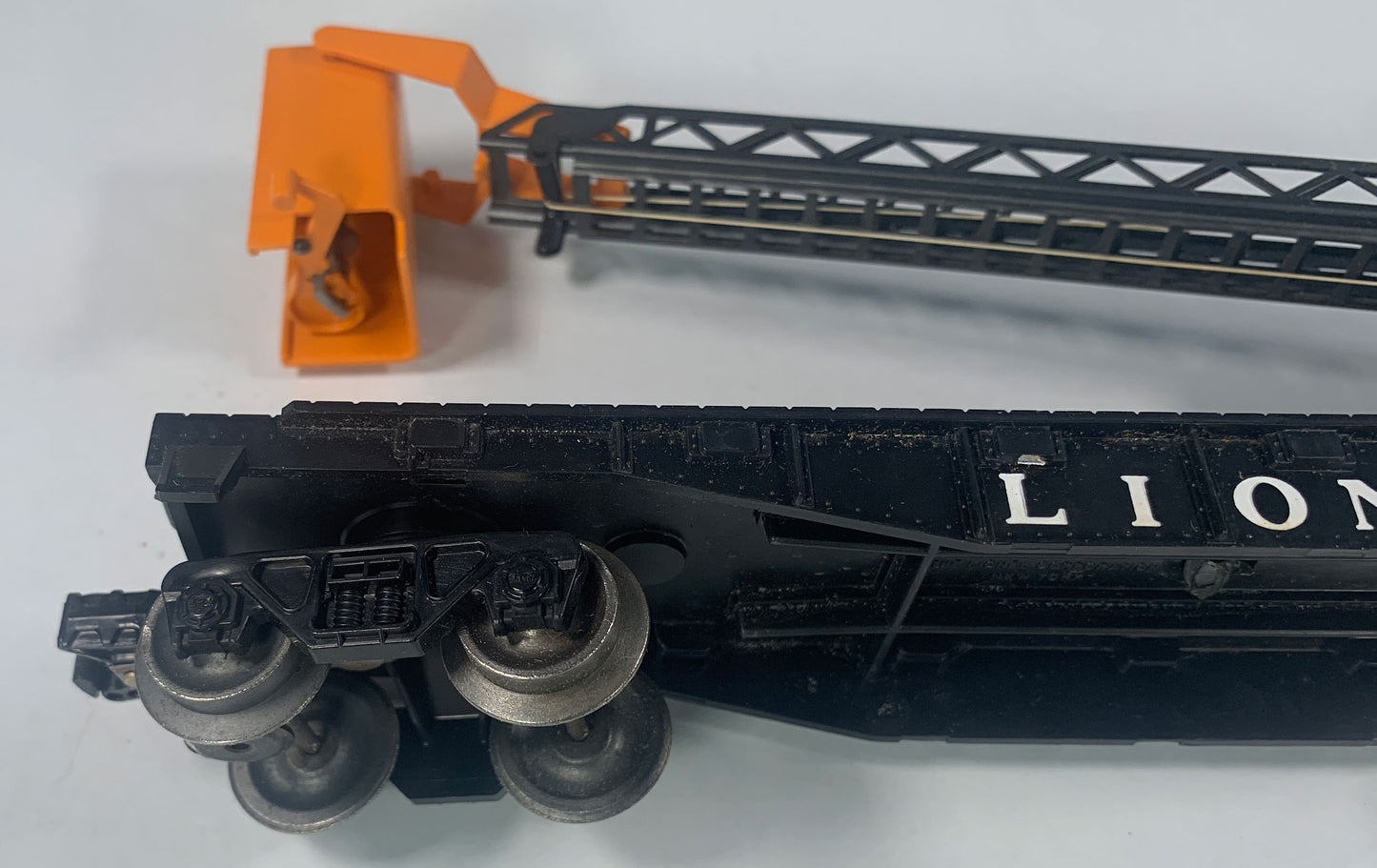 LIONEL • O GAUGE • 1962-1963 Postwar 6512 Cherry Picker Car • Original Box • EX COND