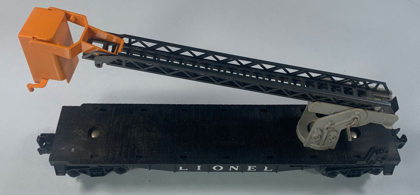 LIONEL • O GAUGE • 1962-1963 Postwar 6512 Cherry Picker Car • Original Box • EX COND