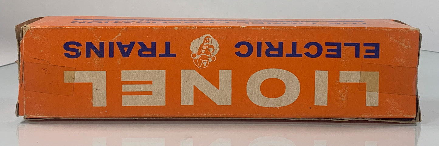 LIONEL • O GAUGE • 1959-1960 Postwar 6823 Flat Car Missile • Original Box • VERY GOOD COND