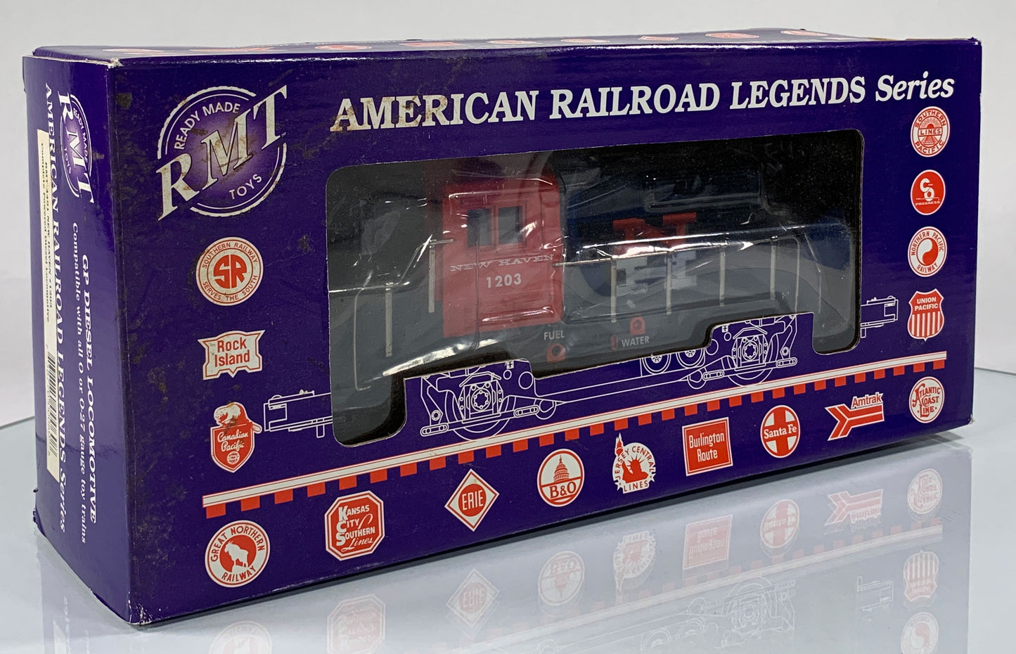 READY MADE TOYS • O GAUGE • 2003 New Haven GP Diesel RMT-4491 • EX COND