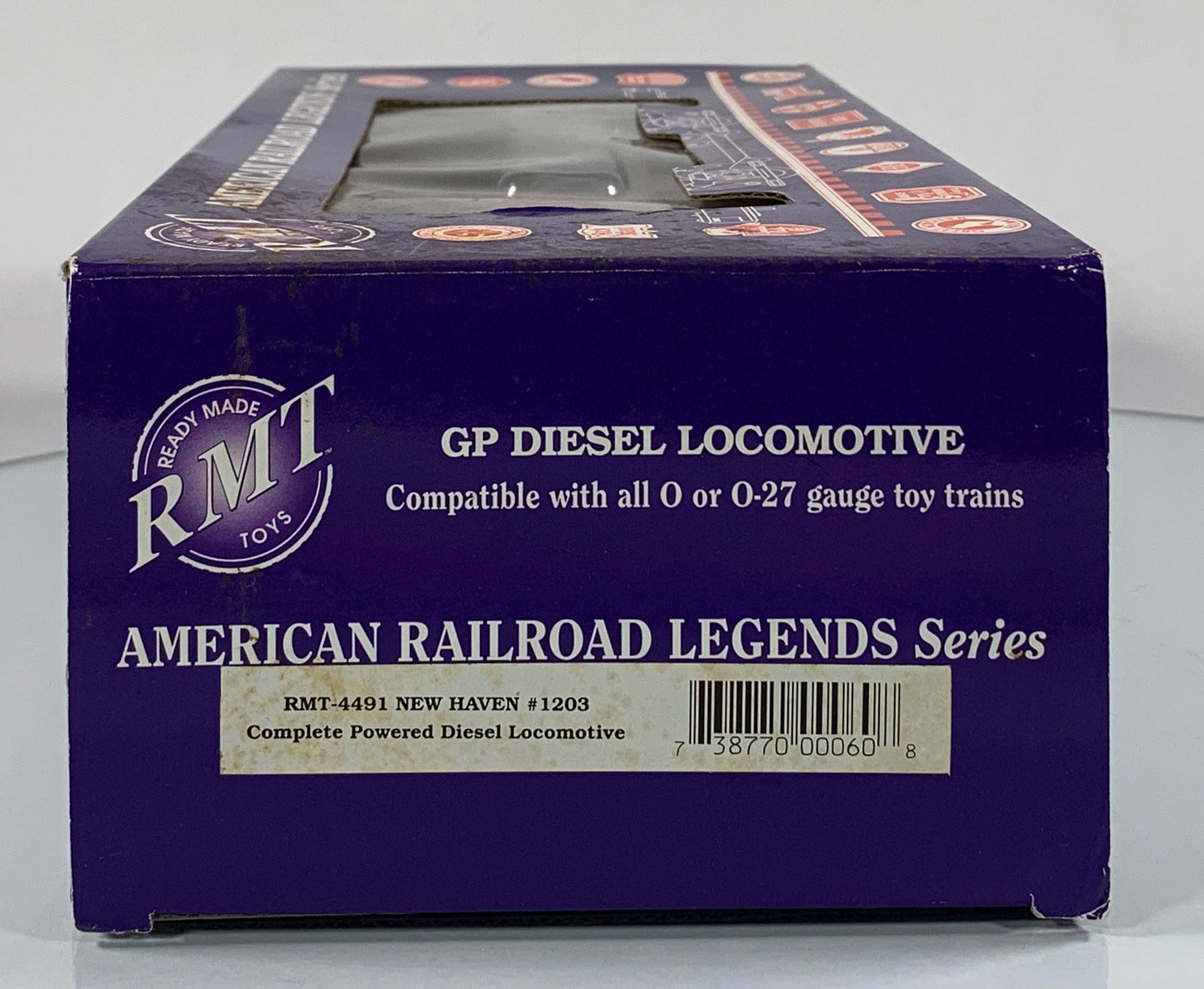 READY MADE TOYS • O GAUGE • 2003 New Haven GP Diesel RMT-4491 • EX COND