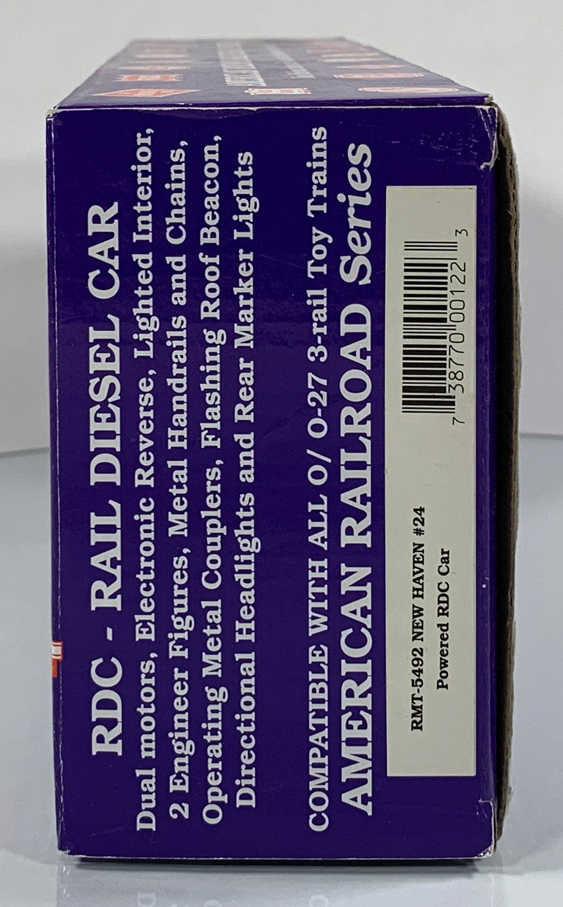 READY MADE TOYS • O GAUGE • 2003 New Haven Rail Diesel Car RMT-5492 • EX COND