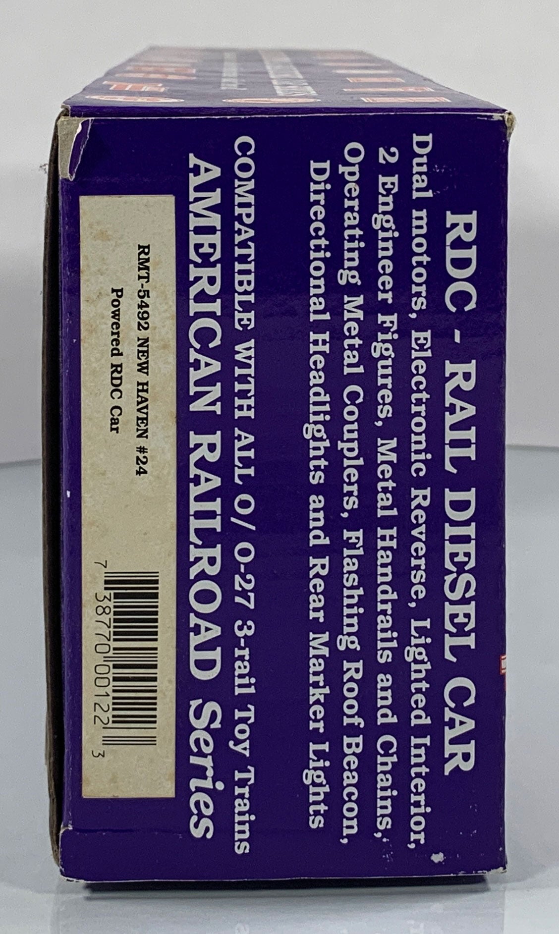 READY MADE TOYS • O GAUGE • 2003 New Haven Rail Diesel Car RMT-5492 • EX COND