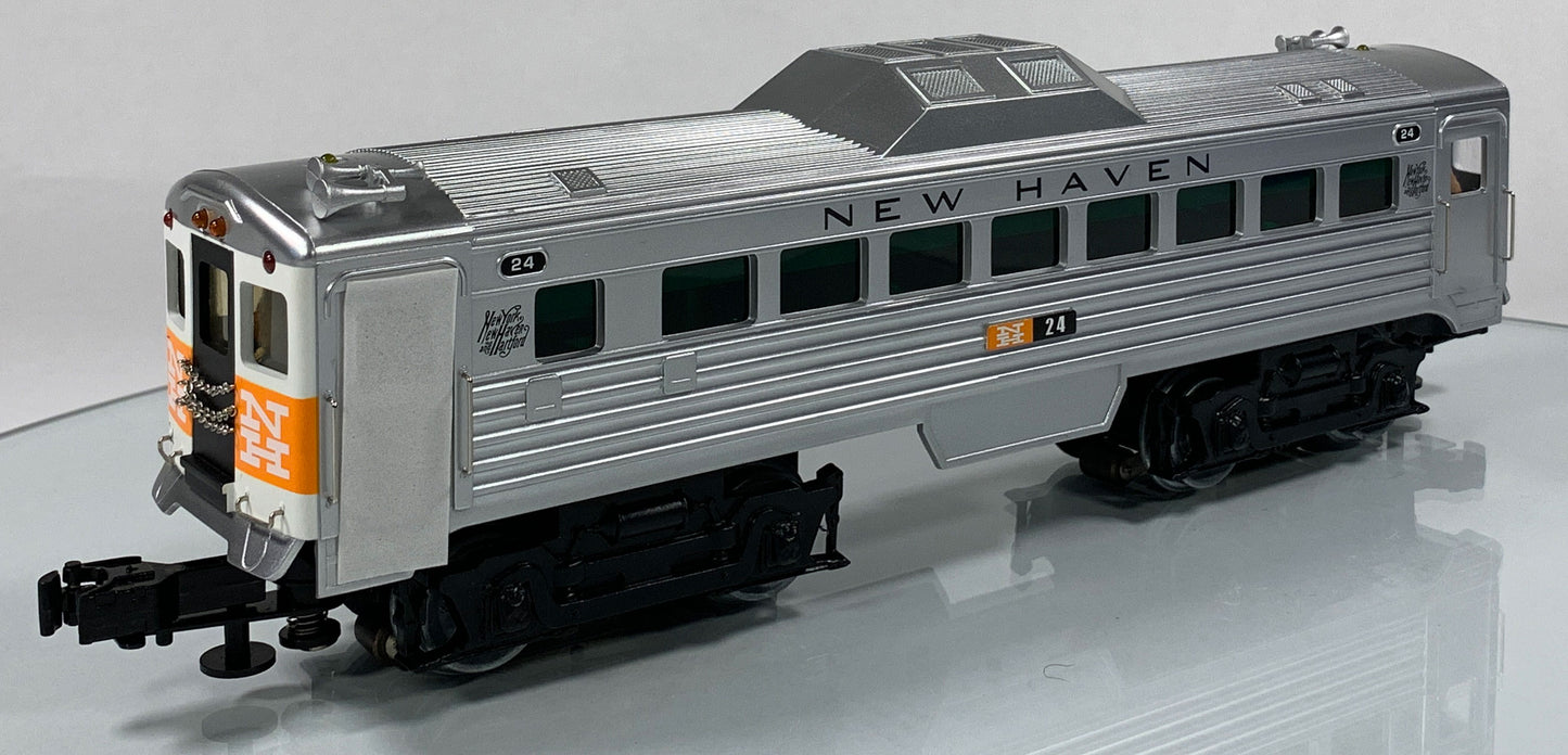 READY MADE TOYS • O GAUGE • 2003 New Haven Rail Diesel Car RMT-5492 • EX COND