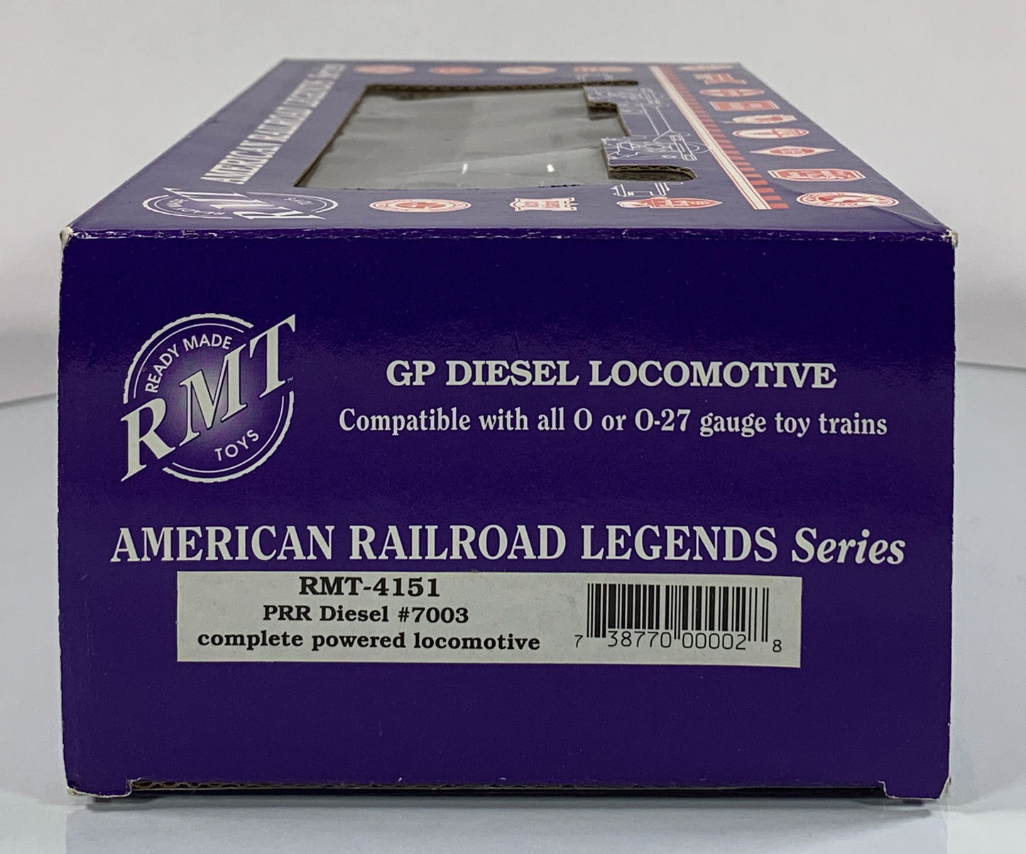READY MADE TOYS • O GAUGE • 2003 Pennsylvania GP Diesel RMT-4151 • EX COND