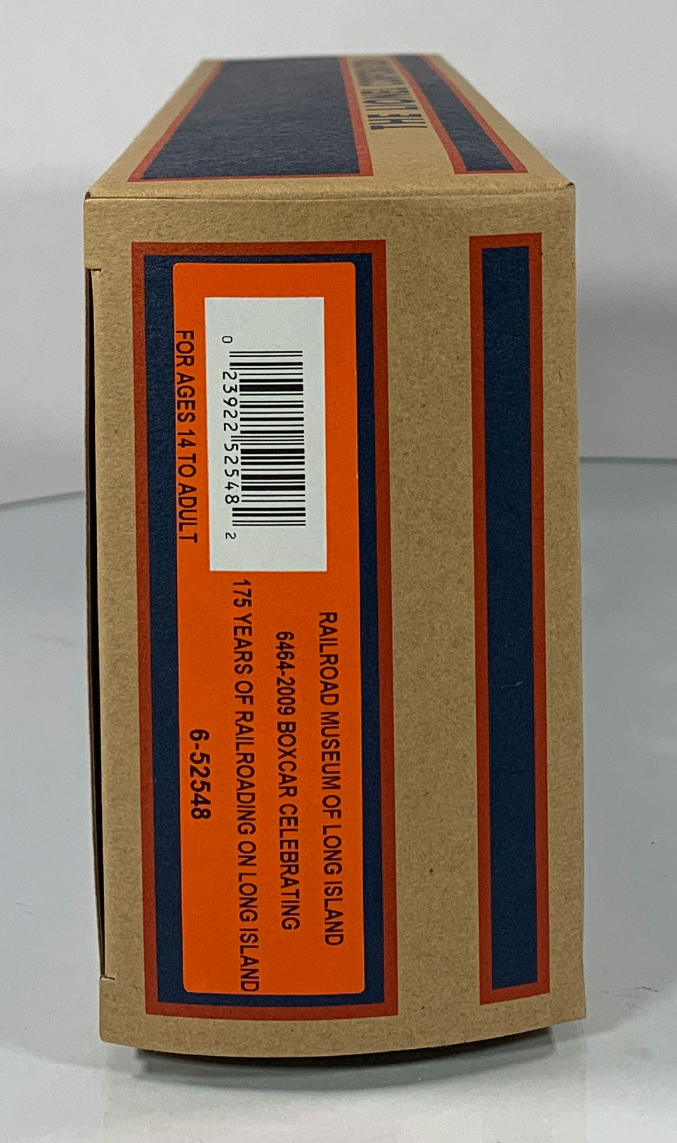 LIONEL • O GAUGE • 2009 Railroad Museum of Long Island Boxcar 6-52548 • NEW OLD STOCK