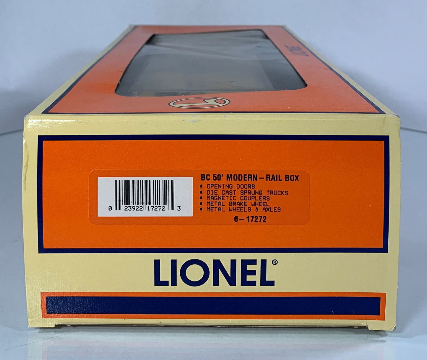LIONEL • STD O GAUGE • 2001 Rail Box Boxcar 6-17272 • NEW OLD STOCK
