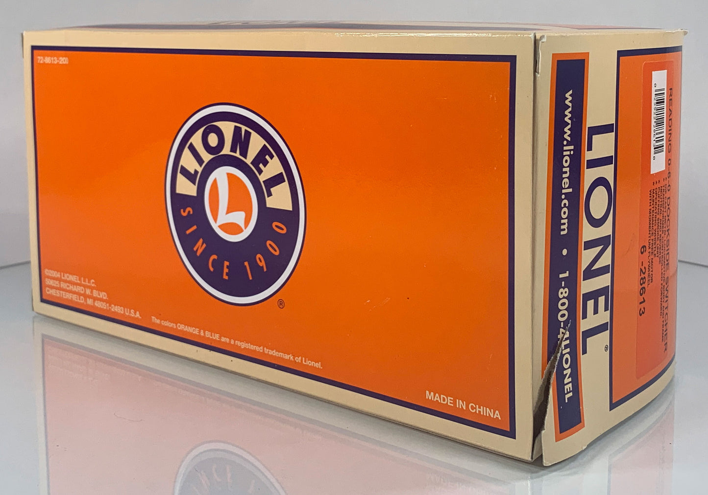 LIONEL • O GAUGE • 2004 Reading Dockside Switcher 6-28613 • NEW OLD STOCK