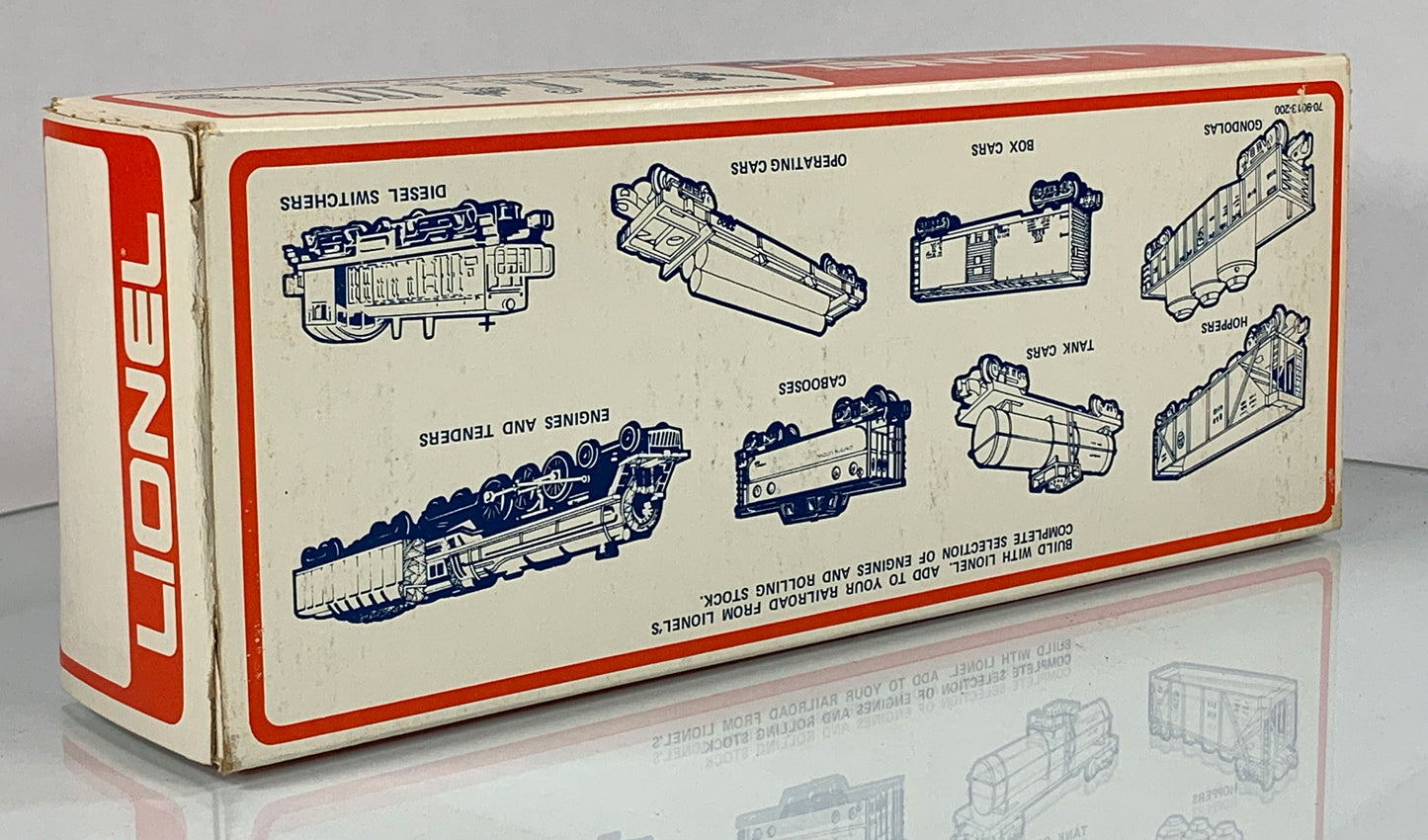 LIONEL • O GAUGE • 1974 Denver & Rio Grande Western Boxcar 6-9739 • EX COND