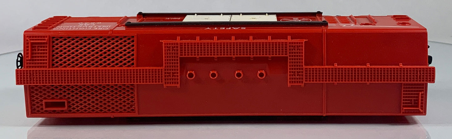 LIONEL • O GAUGE • 1960-1962 Postwar 6530 Fire Fighting Instruction Boxcar w Box • LIKE NEW COND