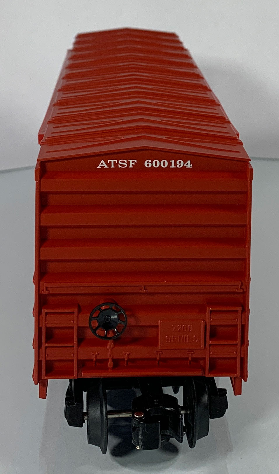 LIONEL • O GAUGE • 2002 Santa Fe Double Door Box Car w/Auto Frames 6-17280 • NEW OLD STOCK