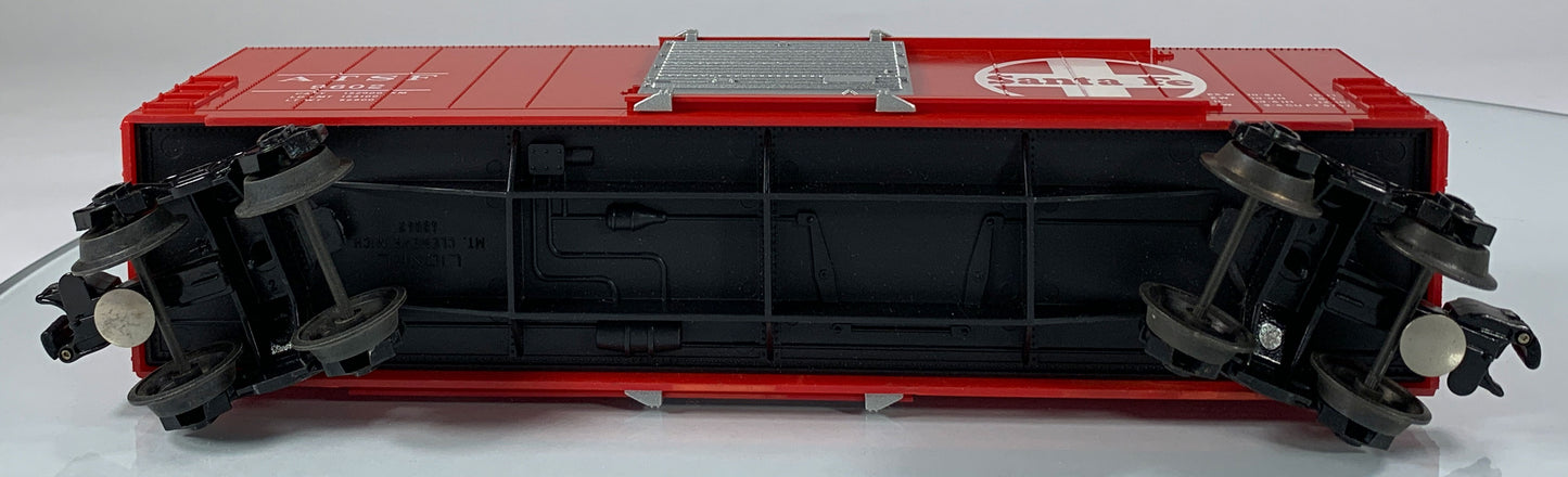 LIONEL • O GAUGE • 1976 Santa Fe Hi-Cube Boxcar 6-9602 • EX COND • LNOS