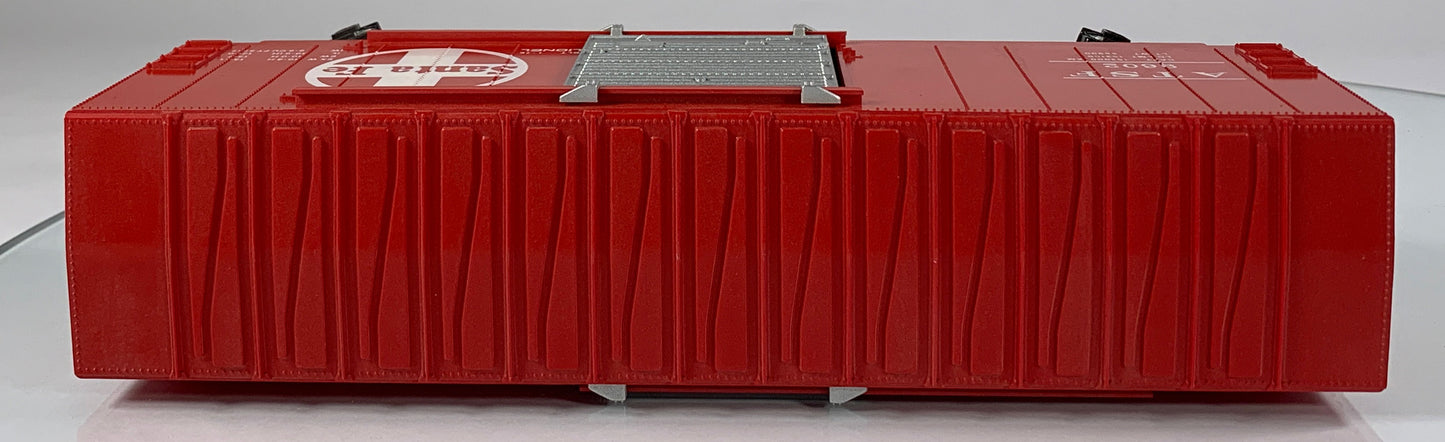 LIONEL • O GAUGE • 1976 Santa Fe Hi-Cube Boxcar 6-9602 • EX COND • LNOS
