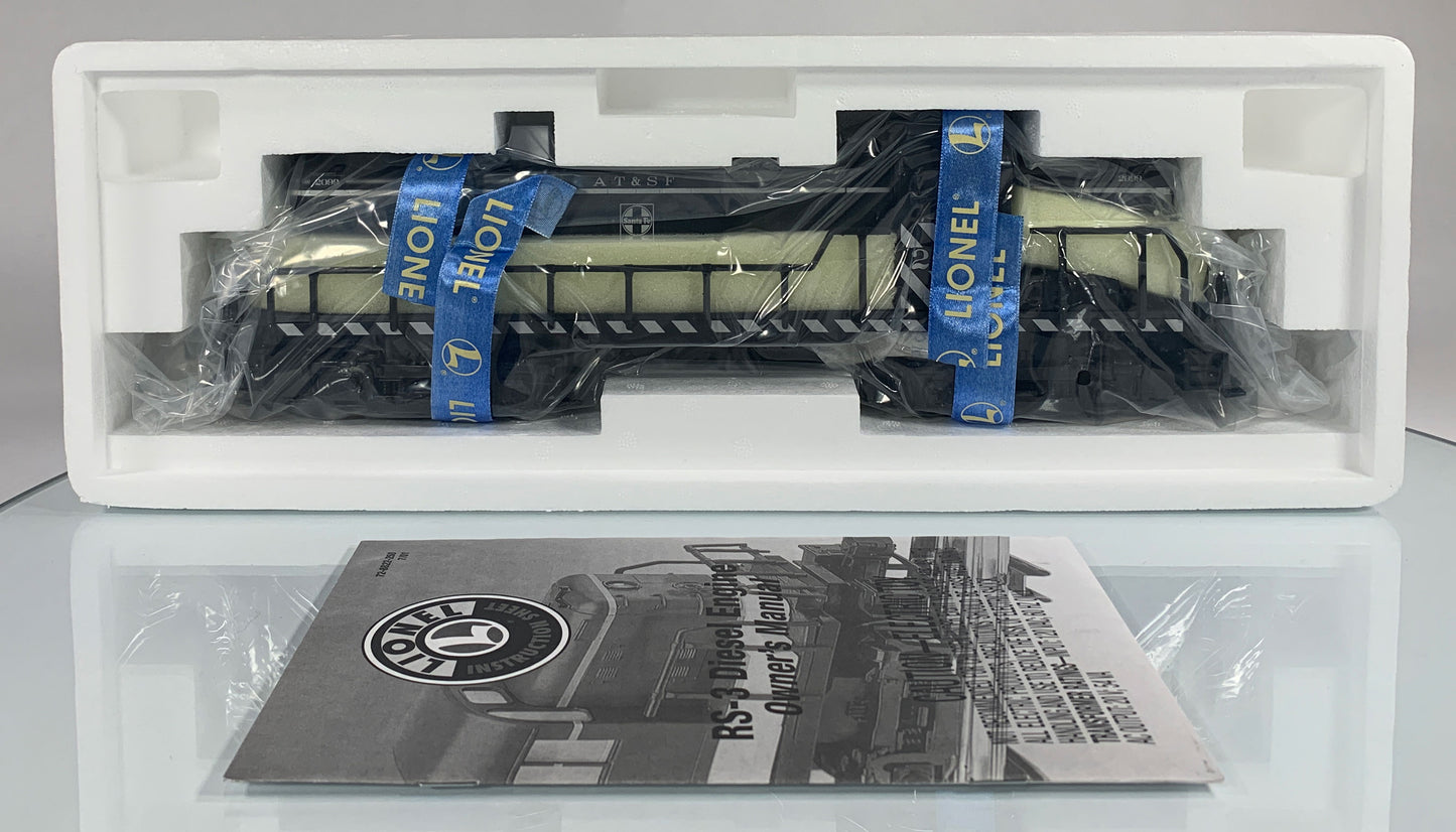 LIONEL • O GAUGE • 2002 Santa Fe RS-3 Engine 6-28832 • NEW OLD STOCK