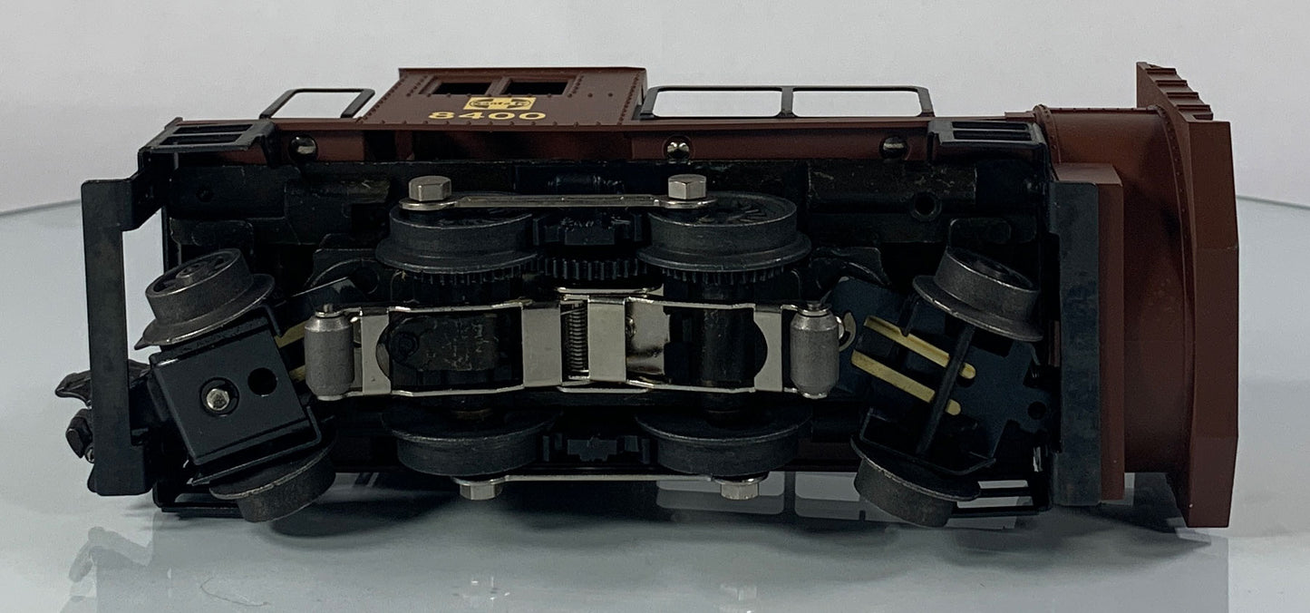 LIONEL • O GAUGE • 1987 Santa Fe Rotary Snow Plow Engine 6-18400 • EX COND