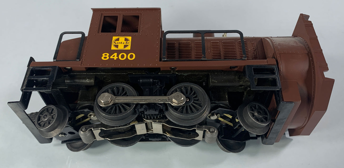 LIONEL • O GAUGE • 1987 Santa Fe Rotary Snow Plow Engine 6-18400 • EX COND