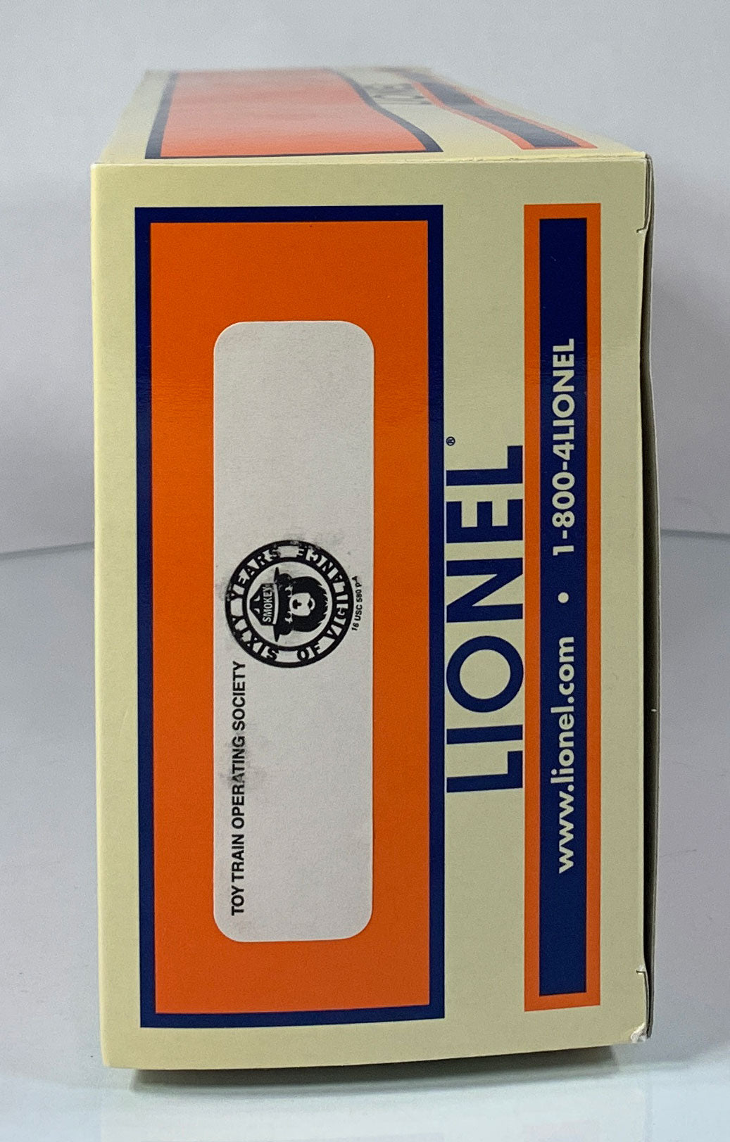 LIONEL • O GAUGE • 2004 Smokey the Bear 60th Birthday – USDA Forest Service Single Dome Tank Car 6-52334 • NEW OLD STOCK