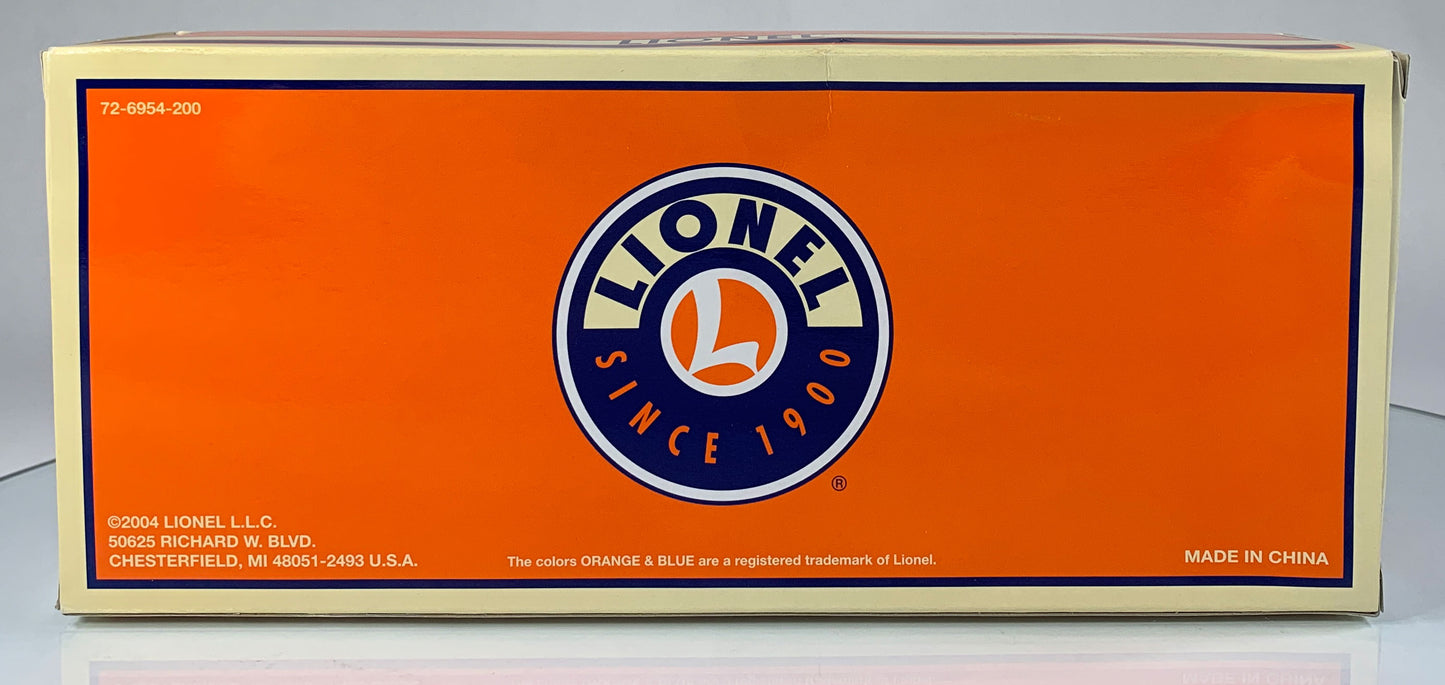 LIONEL • O GAUGE • 2004 Smokey the Bear 60th Birthday – USDA Forest Service Single Dome Tank Car 6-52334 • NEW OLD STOCK