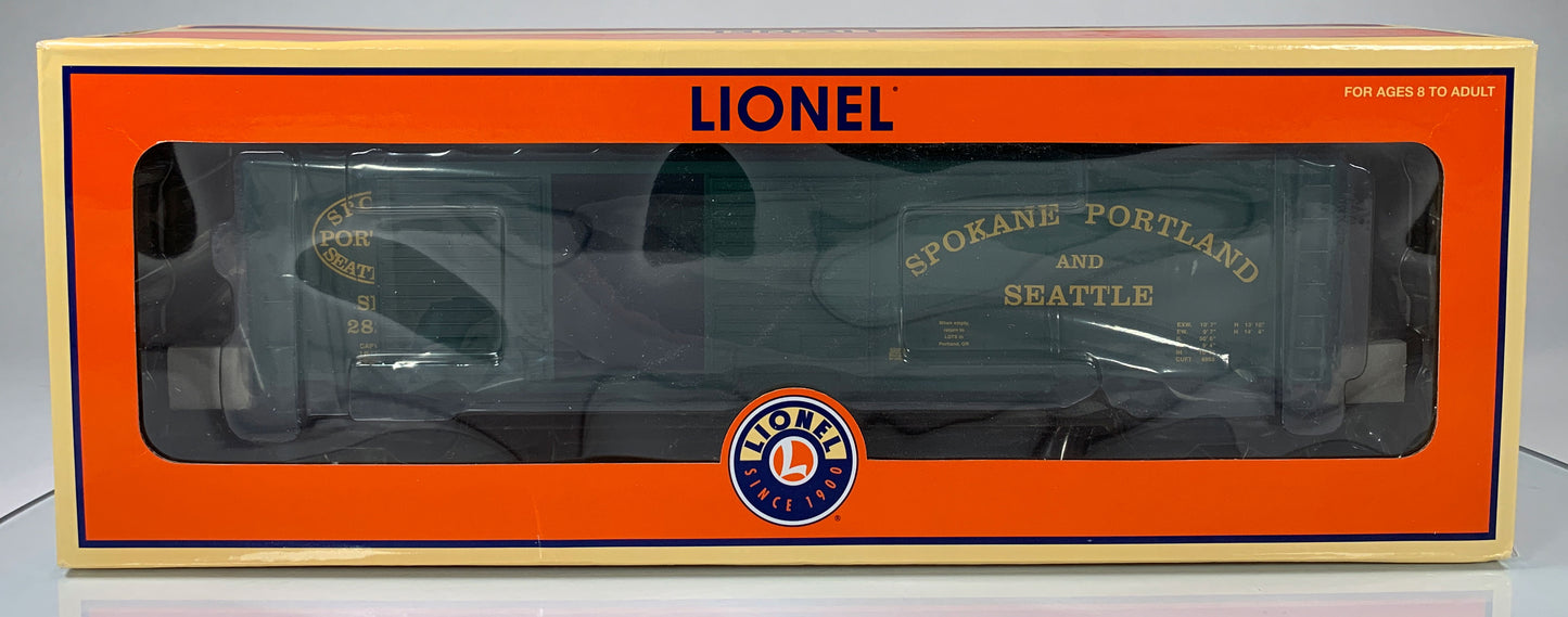 LIONEL • O GAUGE • 2007 Spokane Portland & Seattle Double Door Boxcar 6-52425 • NEW OLD STOCK
