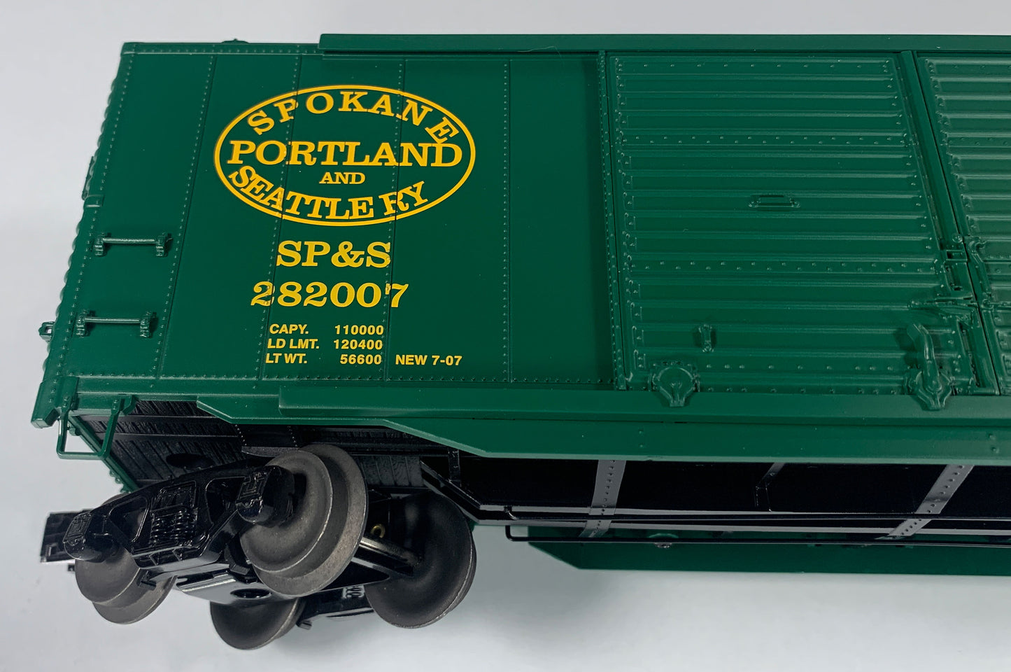LIONEL • O GAUGE • 2007 Spokane Portland & Seattle Double Door Boxcar 6-52425 • NEW OLD STOCK