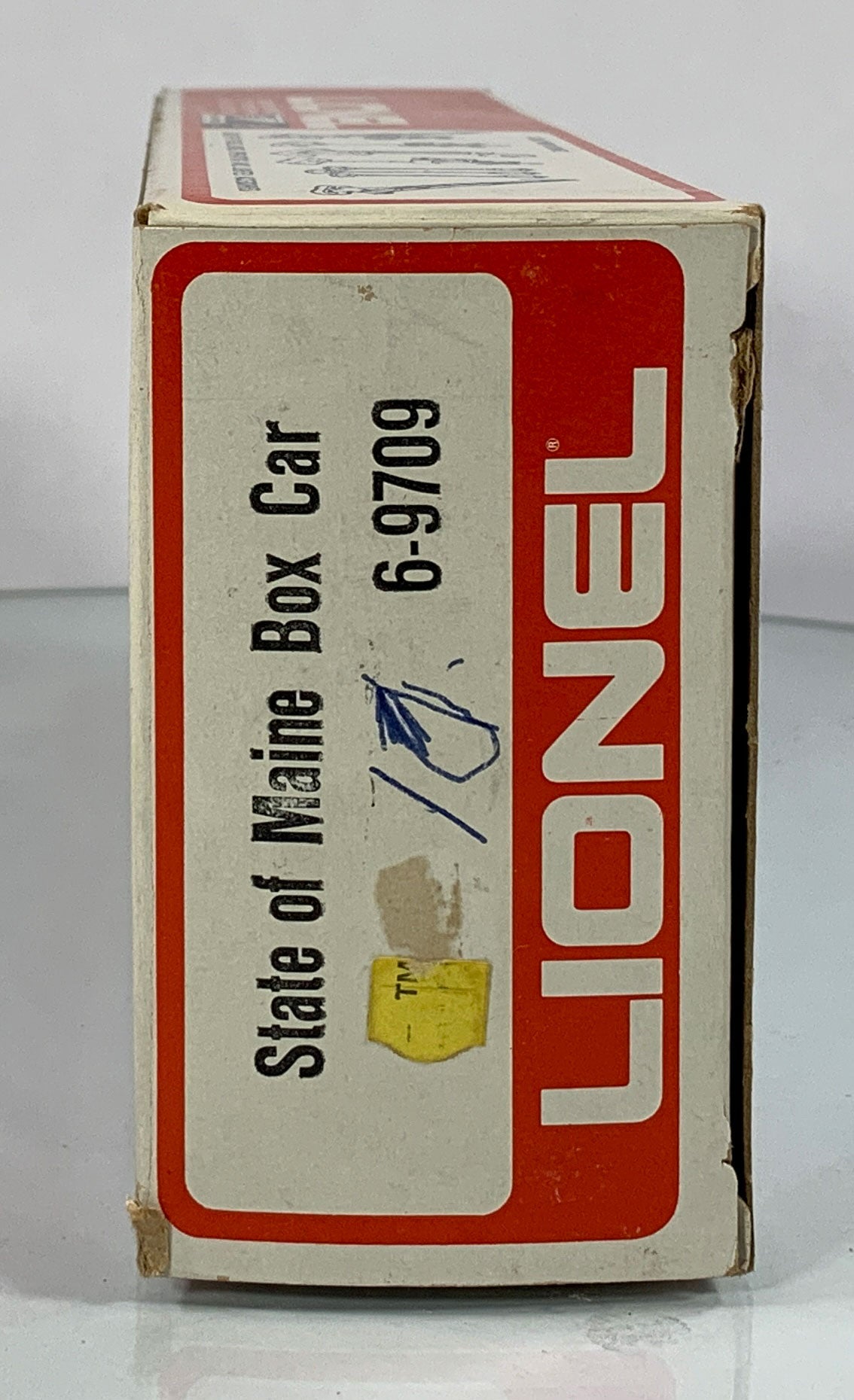 LIONEL • O GAUGE • 1972 State of Maine Bangor and Aroostook Boxcar 6-9709 • EX COND hi