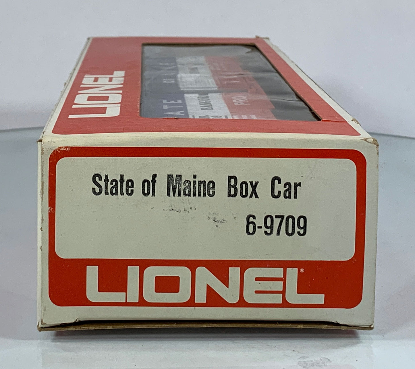 LIONEL • O GAUGE • 1972 State of Maine Bangor and Aroostook Boxcar 6-9709 • EX COND hi