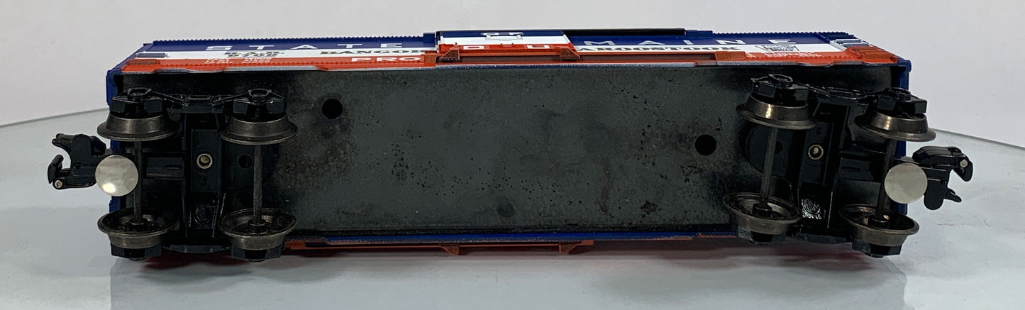 LIONEL • O GAUGE • 1972 State of Maine Bangor and Aroostook Boxcar 6-9709 • EX COND hi
