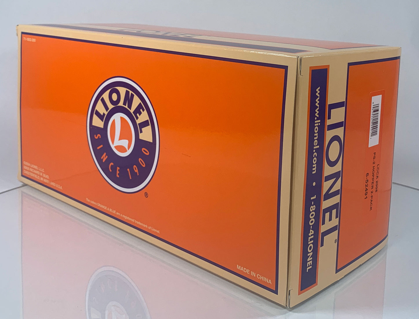 LIONEL • O GAUGE • LCCA 2008 PS-2 Convention Susquehanna & Ontario Northland Hoppers 6-52491 • 2-PACK • NEW OLD STOCK