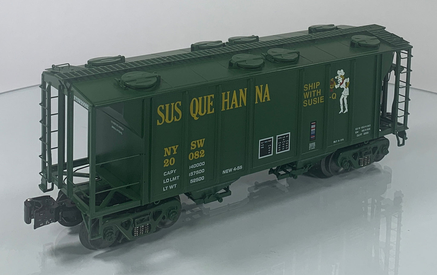 LIONEL • O GAUGE • LCCA 2008 PS-2 Convention Susquehanna & Ontario Northland Hoppers 6-52491 • 2-PACK • NEW OLD STOCK