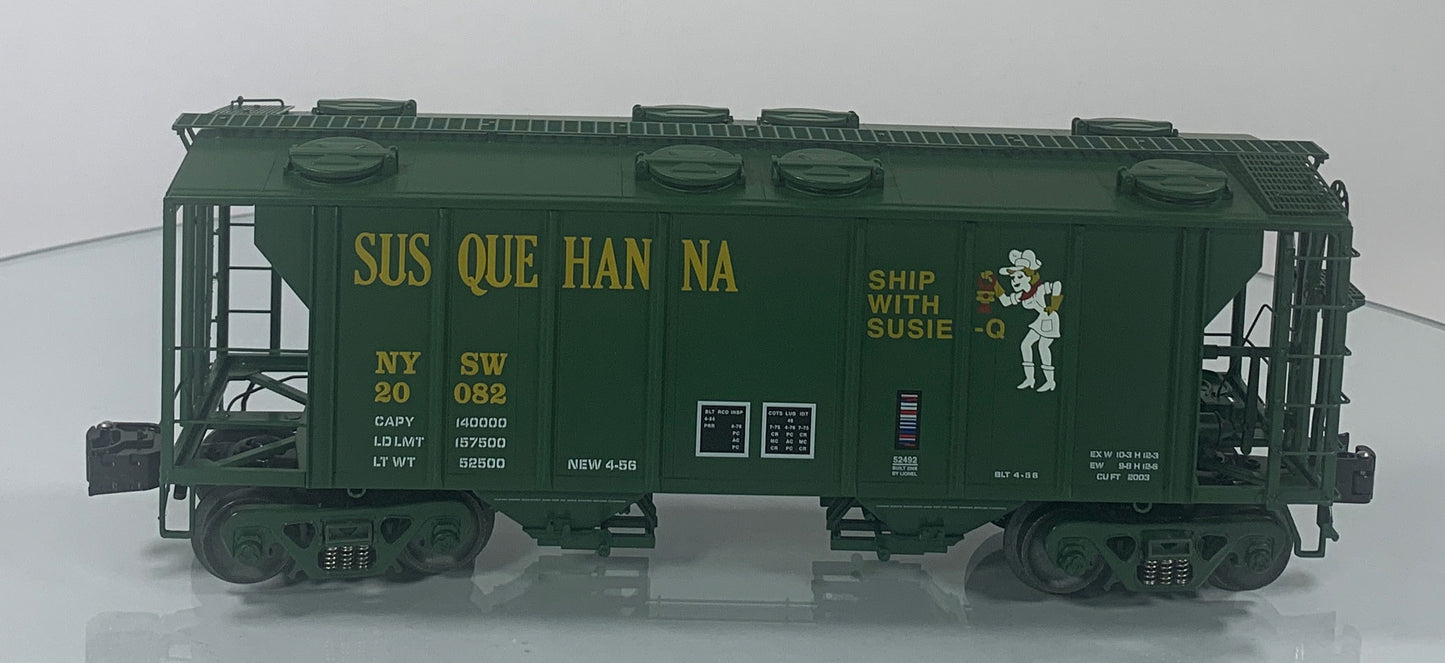 LIONEL • O GAUGE • LCCA 2008 PS-2 Convention Susquehanna & Ontario Northland Hoppers 6-52491 • 2-PACK • NEW OLD STOCK