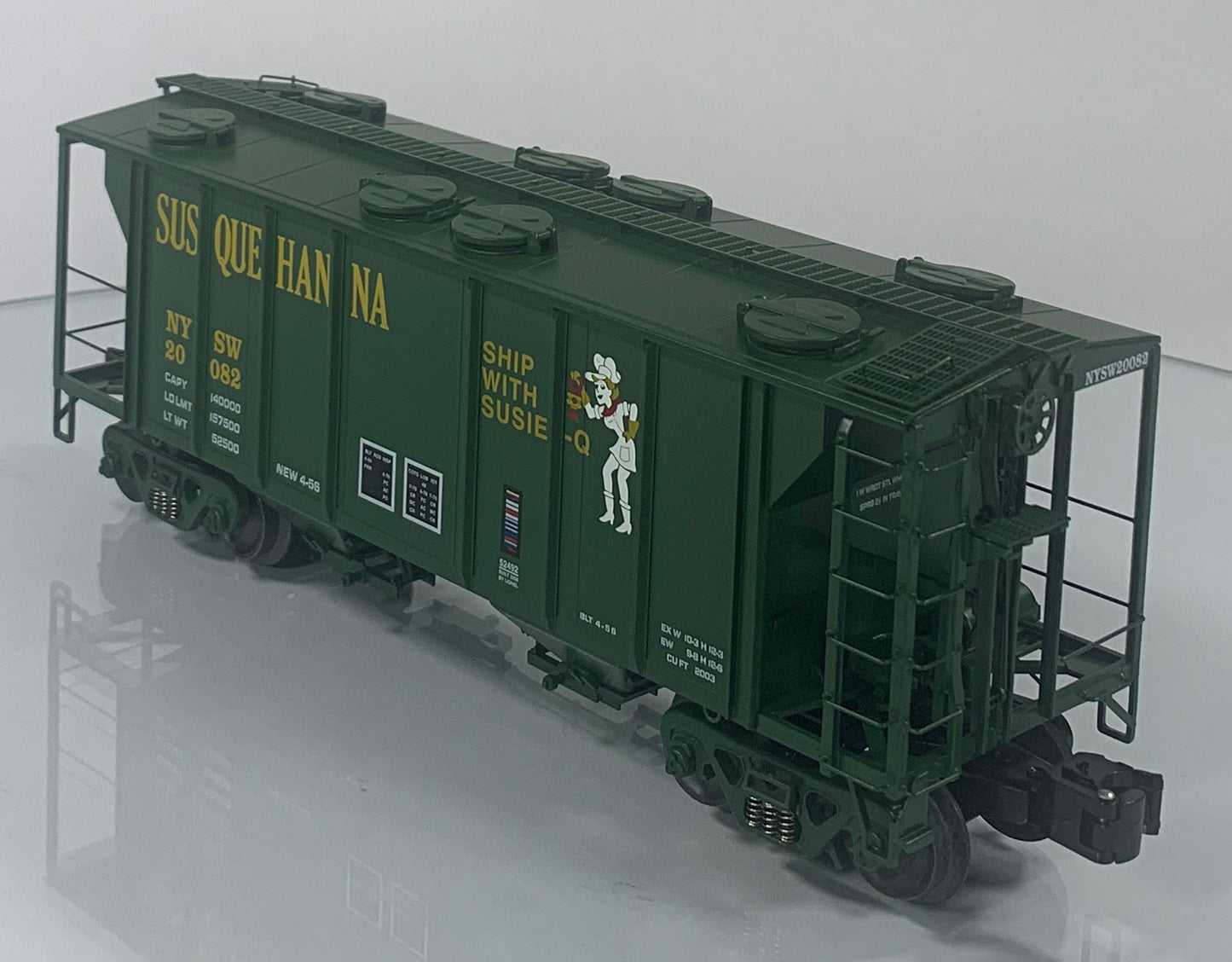 LIONEL • O GAUGE • LCCA 2008 PS-2 Convention Susquehanna & Ontario Northland Hoppers 6-52491 • 2-PACK • NEW OLD STOCK