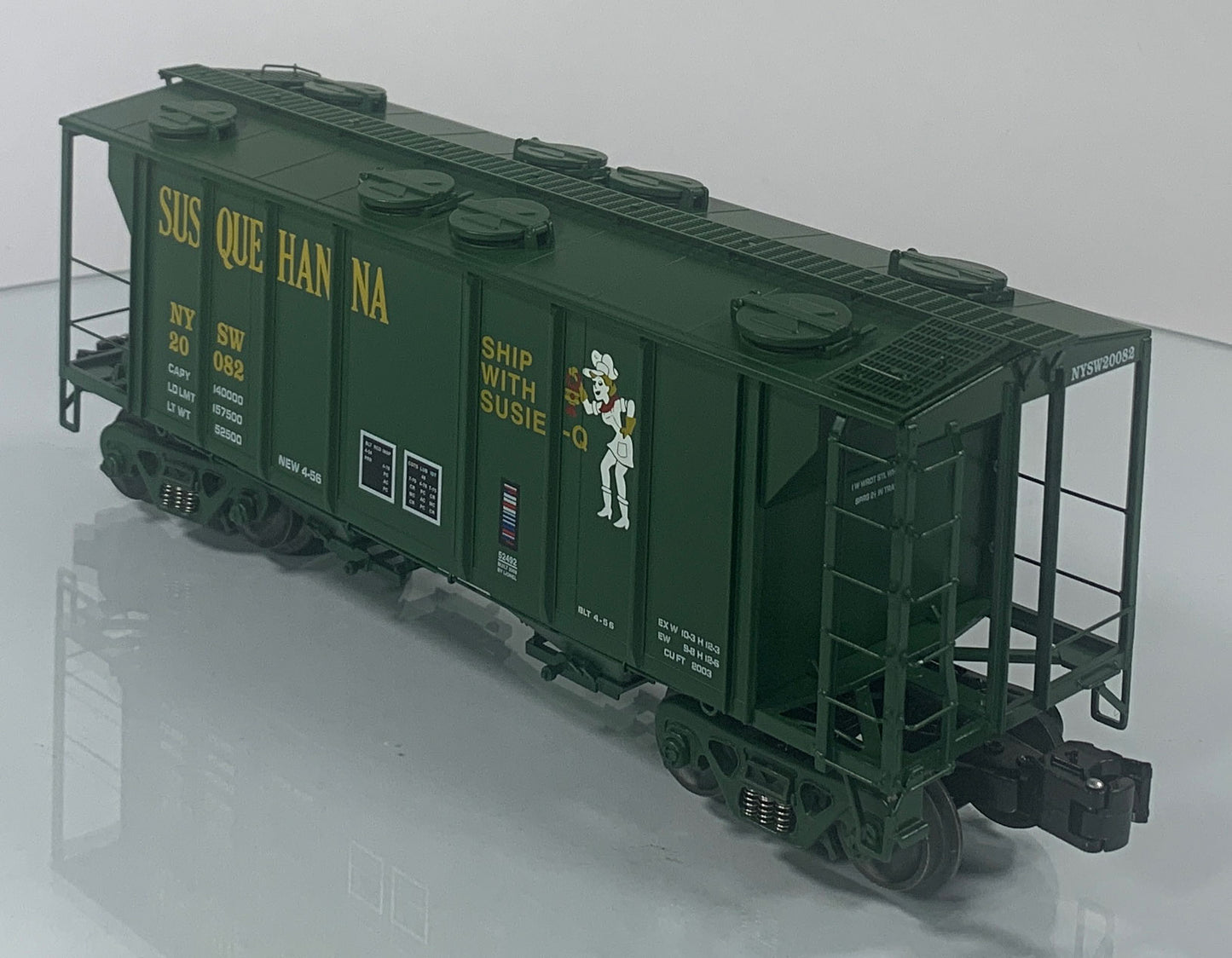 LIONEL • O GAUGE • LCCA 2008 PS-2 Convention Susquehanna & Ontario Northland Hoppers 6-52491 • 2-PACK • NEW OLD STOCK