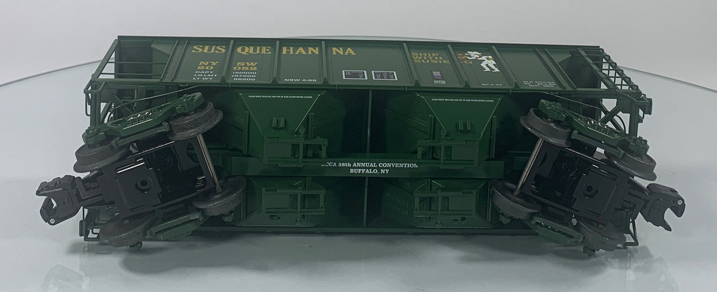 LIONEL • O GAUGE • LCCA 2008 PS-2 Convention Susquehanna & Ontario Northland Hoppers 6-52491 • 2-PACK • NEW OLD STOCK