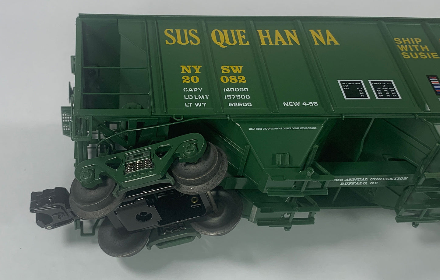 LIONEL • O GAUGE • LCCA 2008 PS-2 Convention Susquehanna & Ontario Northland Hoppers 6-52491 • 2-PACK • NEW OLD STOCK