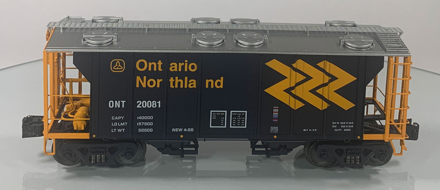 LIONEL • O GAUGE • LCCA 2008 PS-2 Convention Susquehanna & Ontario Northland Hoppers 6-52491 • 2-PACK • NEW OLD STOCK