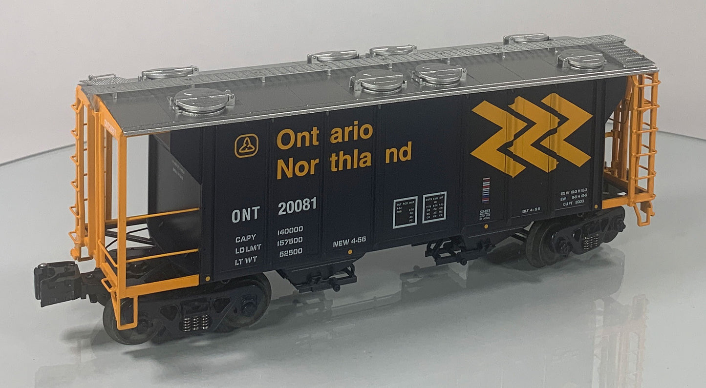 LIONEL • O GAUGE • LCCA 2008 PS-2 Convention Susquehanna & Ontario Northland Hoppers 6-52491 • 2-PACK • NEW OLD STOCK