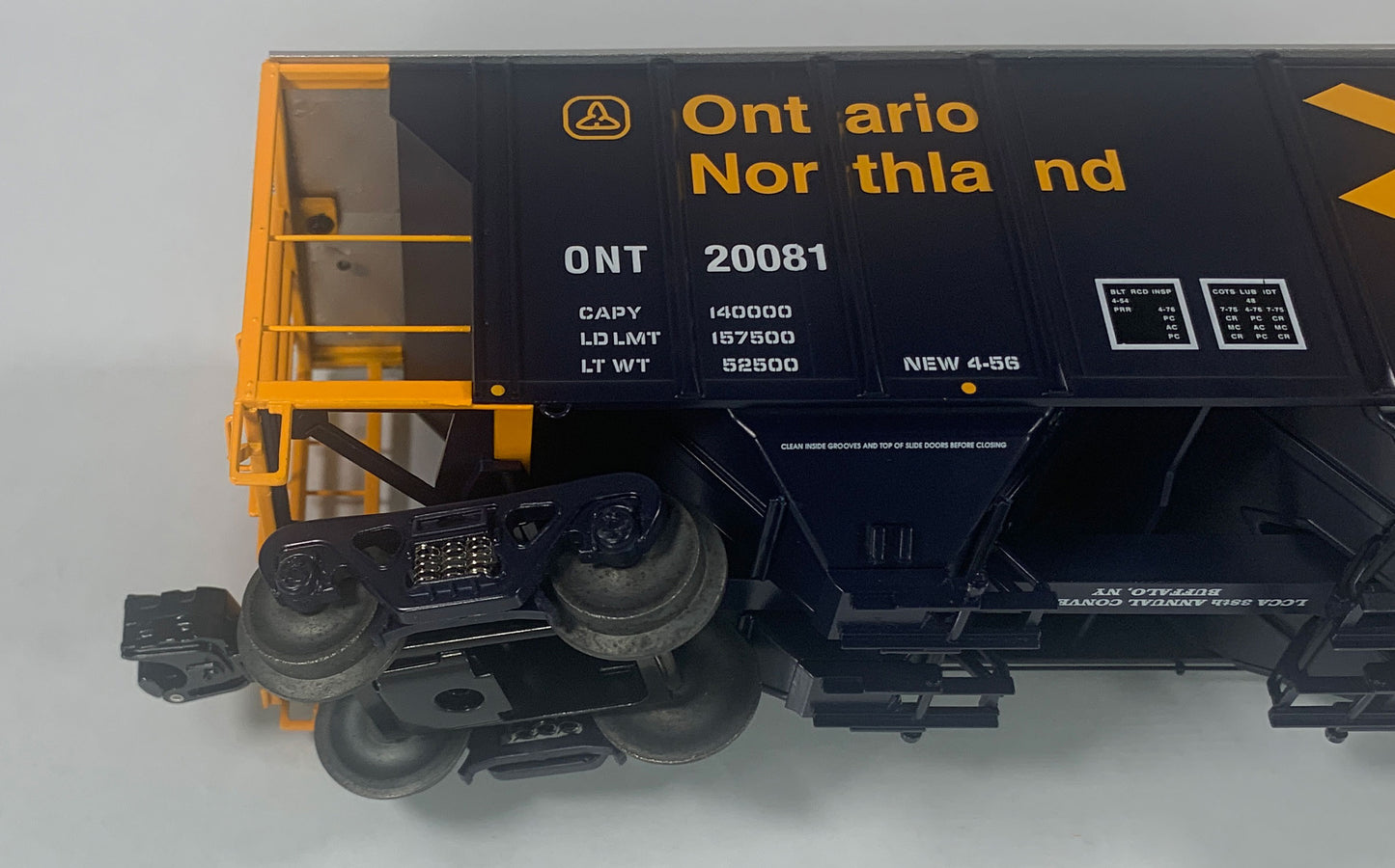 LIONEL • O GAUGE • LCCA 2008 PS-2 Convention Susquehanna & Ontario Northland Hoppers 6-52491 • 2-PACK • NEW OLD STOCK