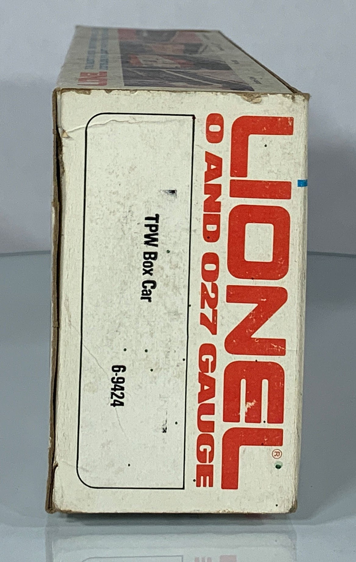 LIONEL • O GAUGE • 1980 TPW Toledo Peoria Western Boxcar 6-9424 • NEW OLD STOCK