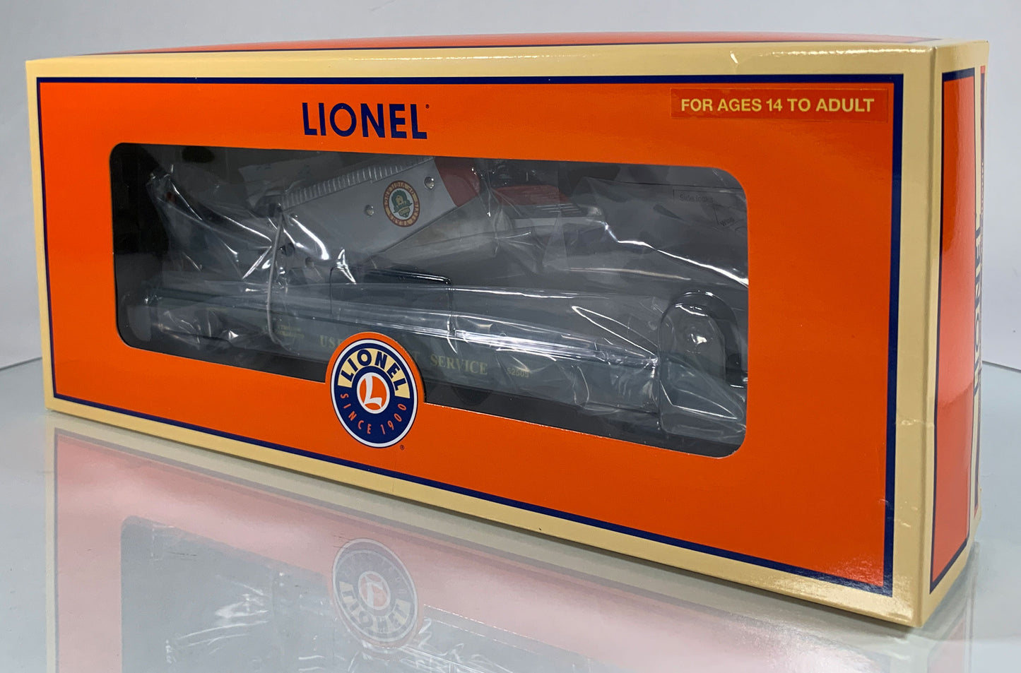 LIONEL • O GAUGE • 2008 TTOS Smokey the Bear Flat Car w Beechcraft Airplane 6-52505 • NEW OLD STOCK