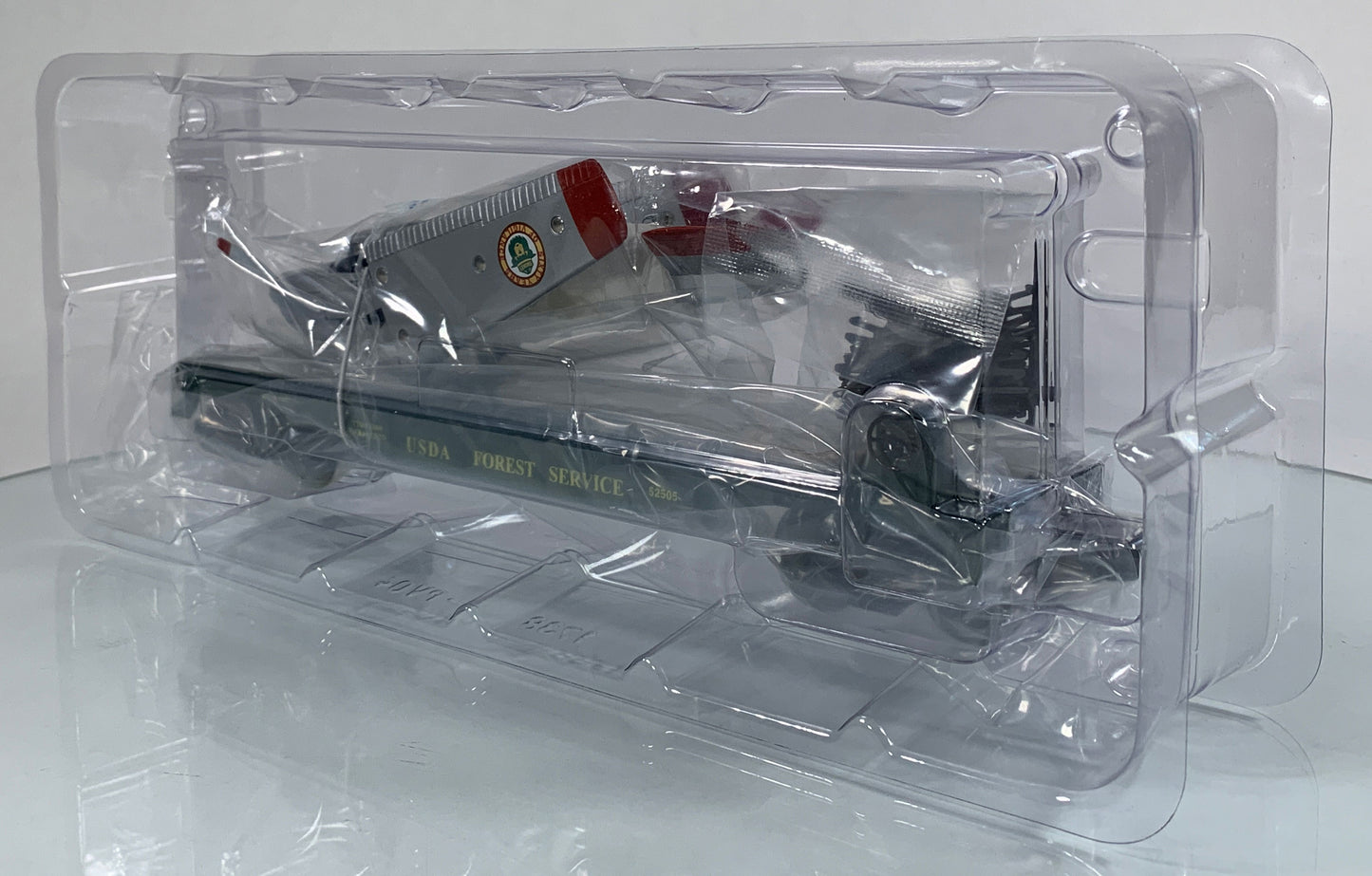 LIONEL • O GAUGE • 2008 TTOS Smokey the Bear Flat Car w Beechcraft Airplane 6-52505 • NEW OLD STOCK