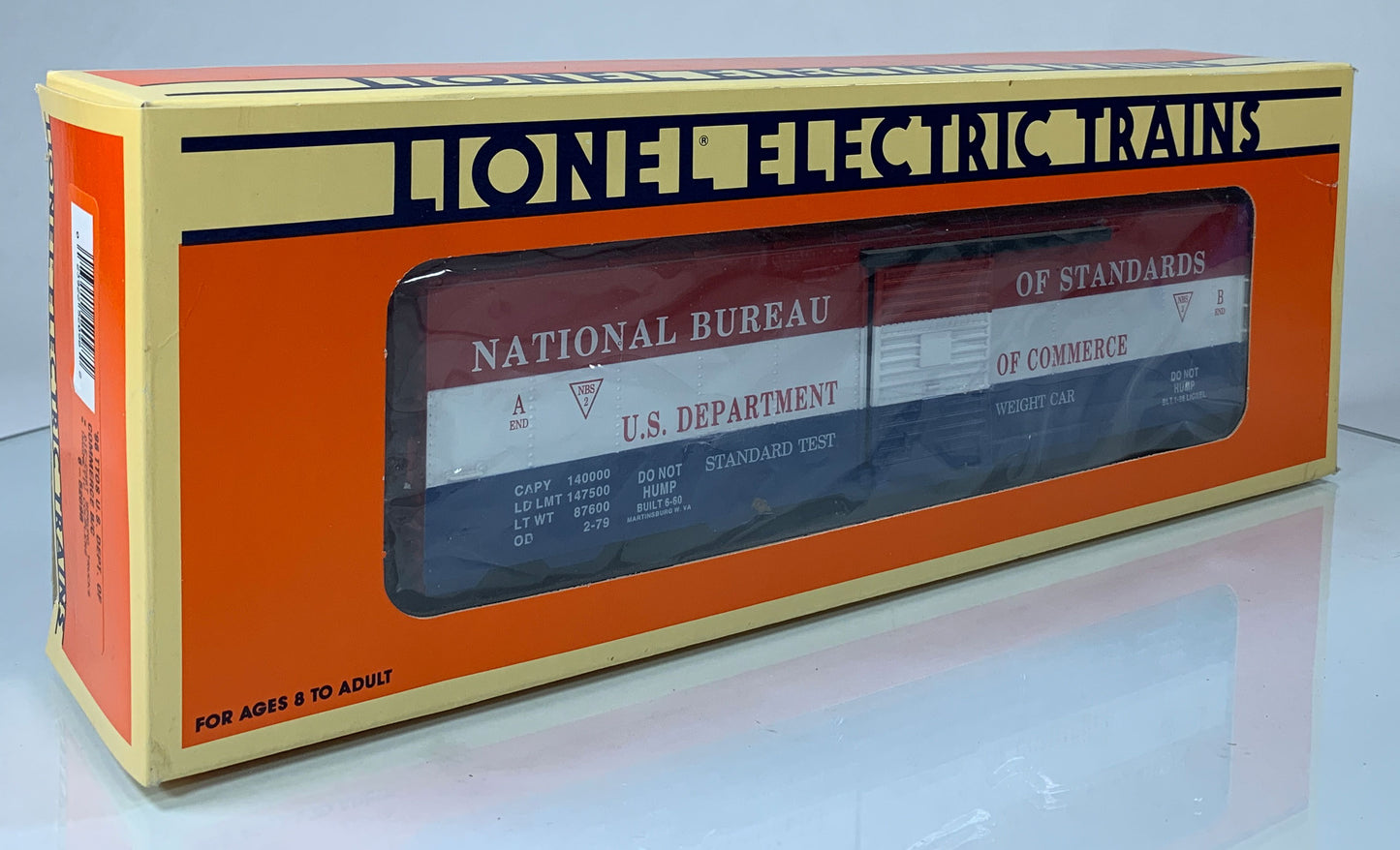 LIONEL • O GAUGE • 1996 TTOS US Department of Commerce 6-52098 • EX COND