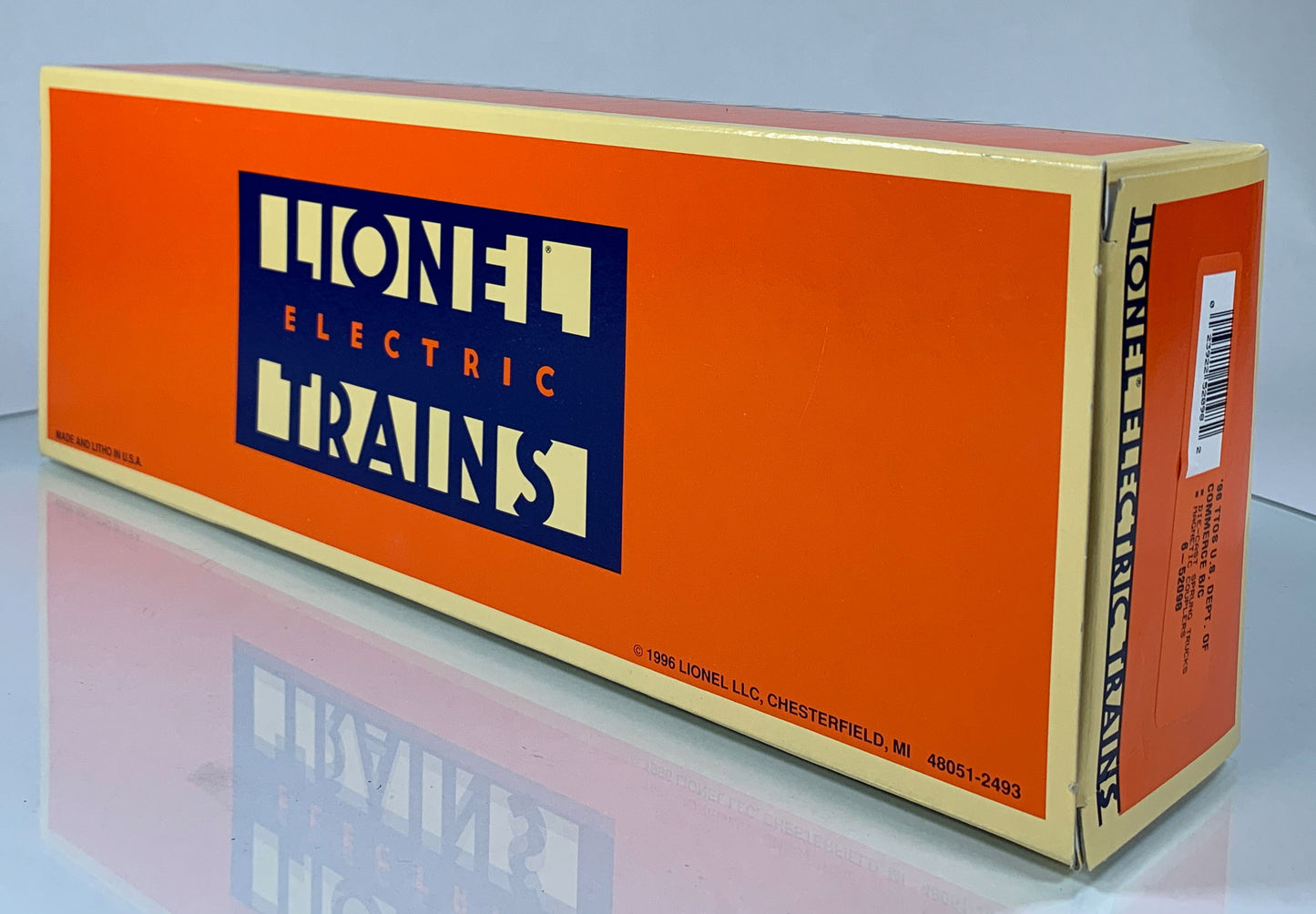 LIONEL • O GAUGE • 1996 TTOS US Department of Commerce 6-52098 • EX COND