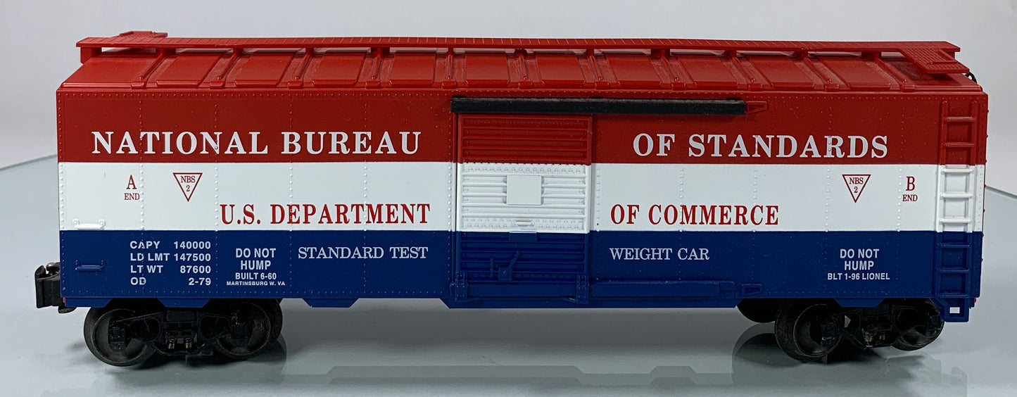 LIONEL • O GAUGE • 1996 TTOS US Department of Commerce 6-52098 • EX COND